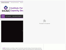 Tablet Screenshot of incad.org